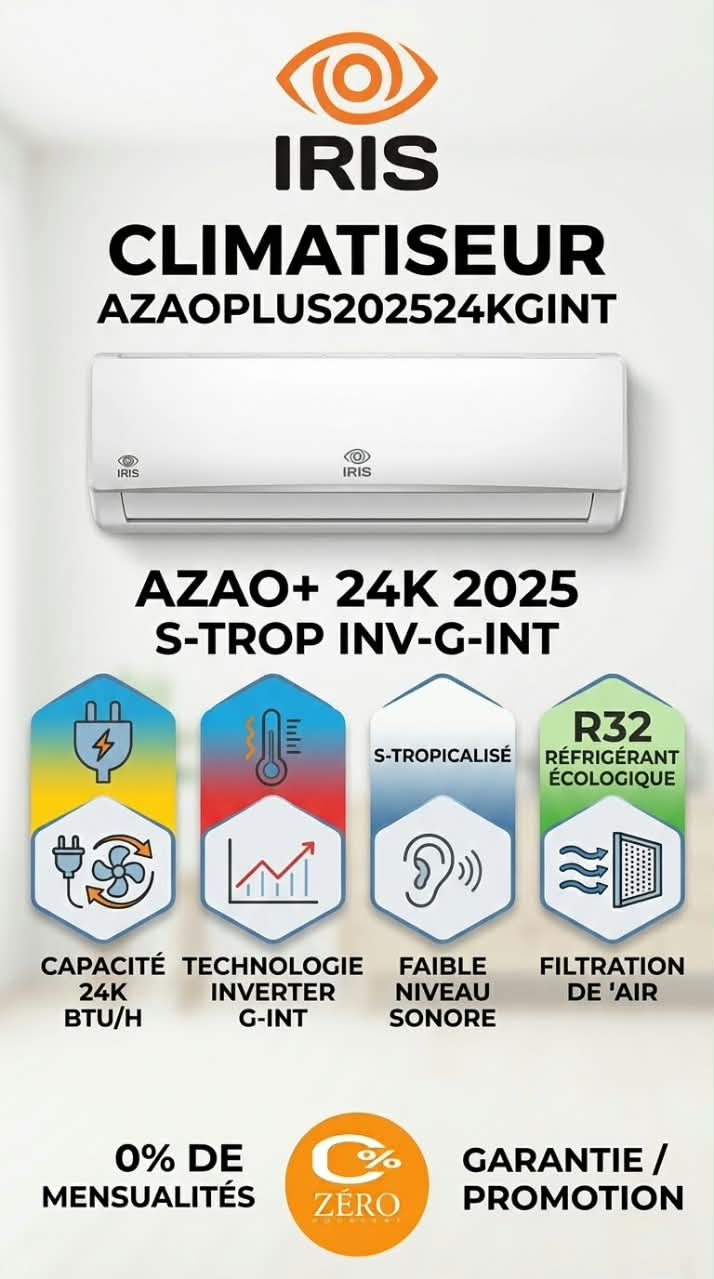 clim2 Climatiseur Inverter Tropicalisé (Unité Intérieure) – Image 1