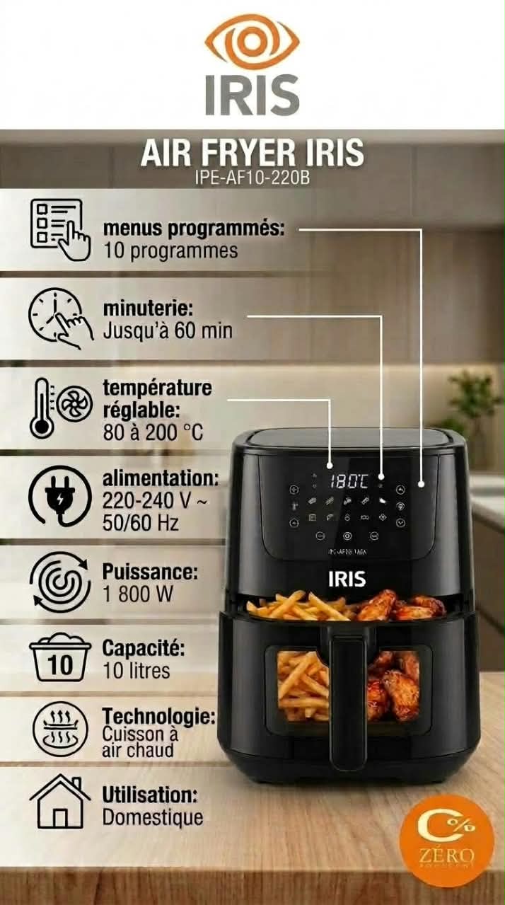 S26 Air Fryer IRIS 10 L – Image 1